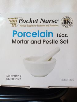 Pocket Nurse Mortar & Pestle Set