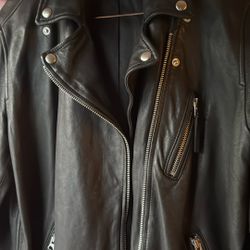 Gap Brand Leather Jacket 
