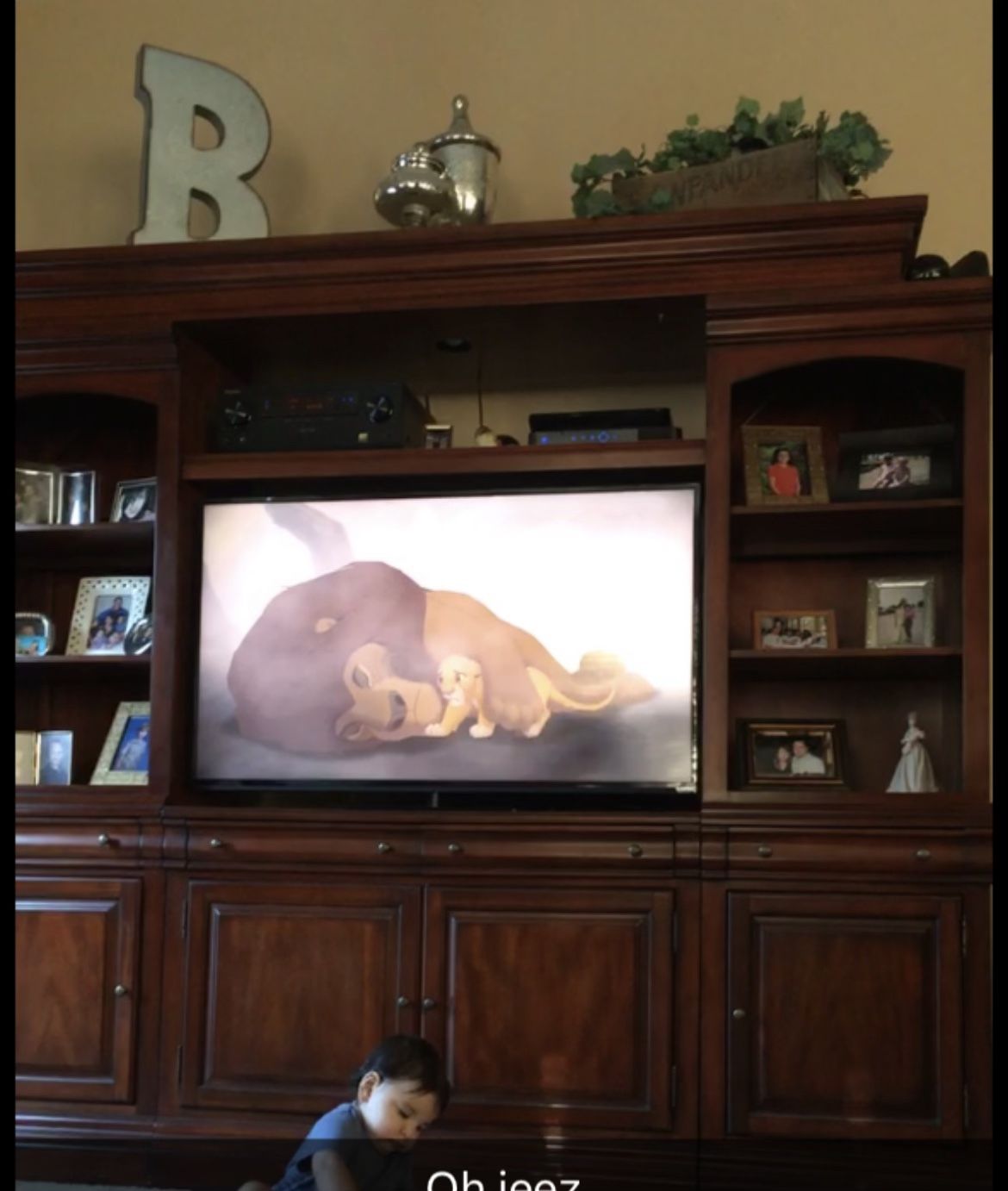 Entertainment Center.
