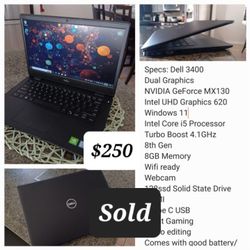 Loaded i5 Laptops**Like New