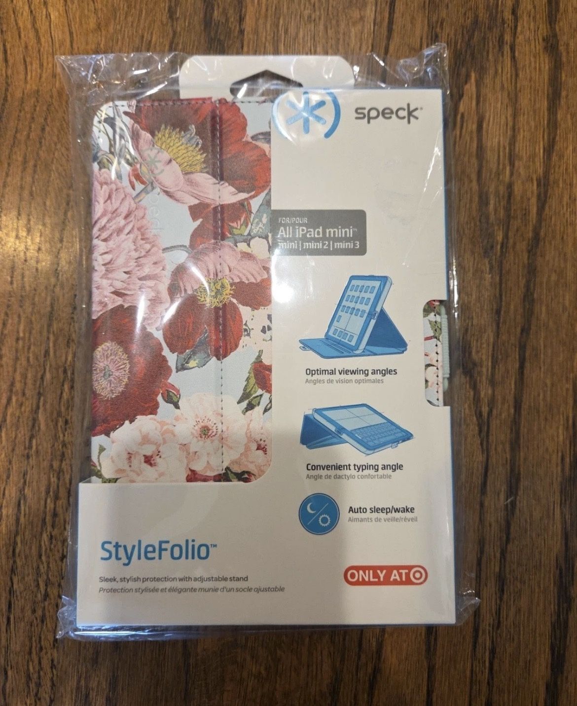 Speck StyleFolio Floral Case - For iPad Mini, Mini 2,3 New. Condition is New. Shipped with USPS First Class.