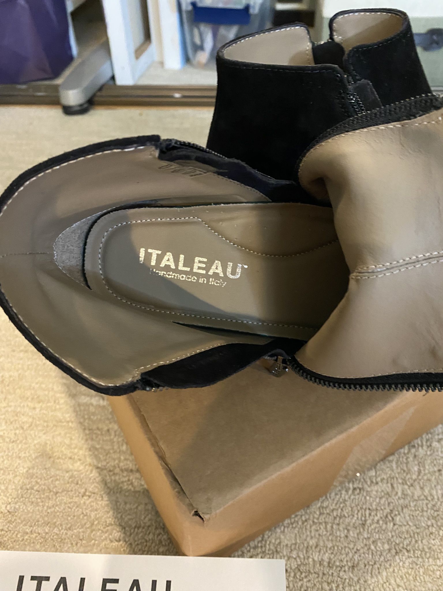 Italeau Leather Boots