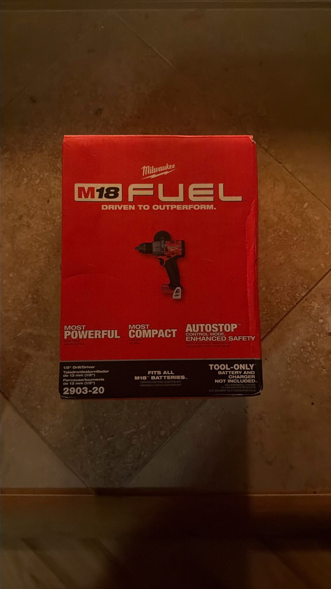 New Milwaukee 1/2” Drill/driver M18