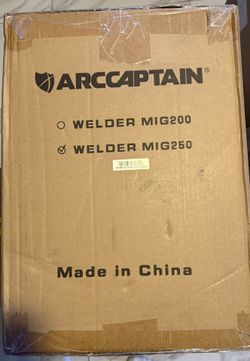 Arccaptain mig 250 multi process welder $475