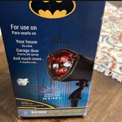 Batman Whirl-a-motion Lightshow Projection New