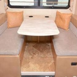 RV motorhome camper dinette replacement cushion set 
