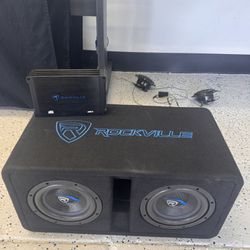 Subwoofer With Amplifier