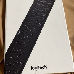 Logitech Keys-To-Go Super-Slim and Super-Light Bluetooth Keyboard for iPhone, iPad, and Apple TV, Black