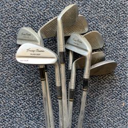 Old golf clubs