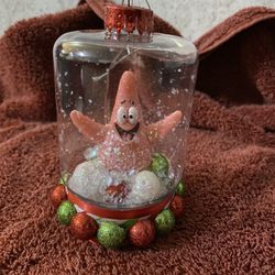 HANDMADE SPONGEBOB PATRICK STAR ORNAMENT NEW