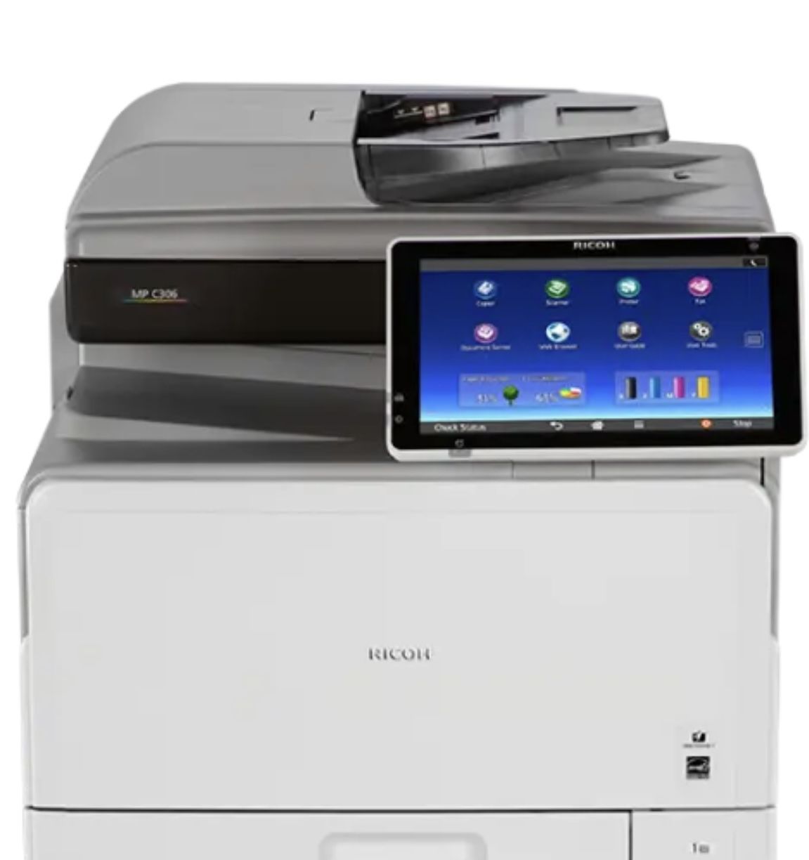 Ricoh MP C306 Color Copier Printer Scanner