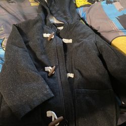 Black Coat Size 5T