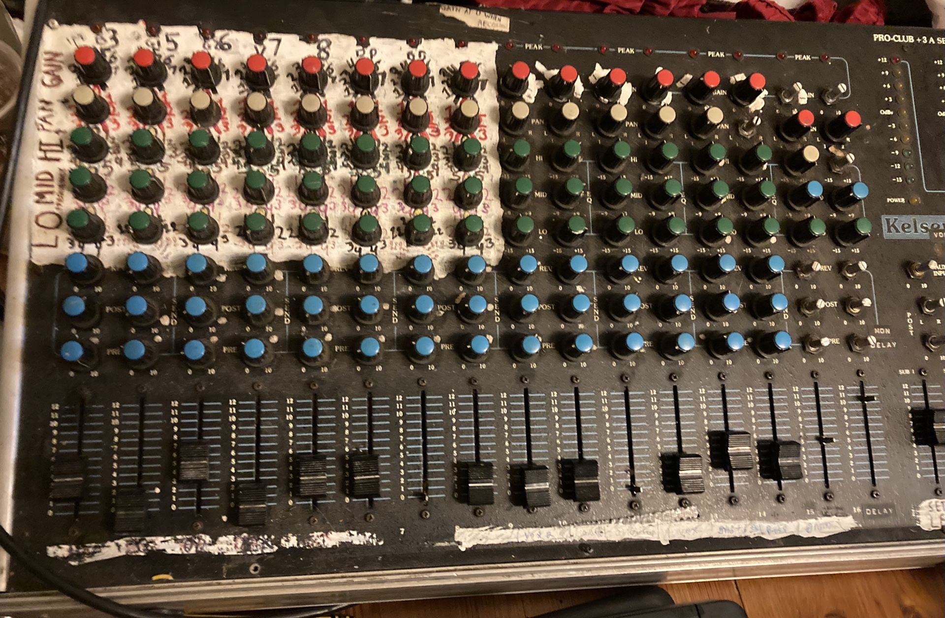 Vintage Kelsey Pro Club Sound Mixer