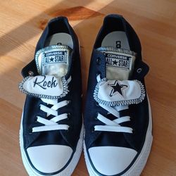 Rare Converse Rock Star Sneakers Women's Size 9.5 