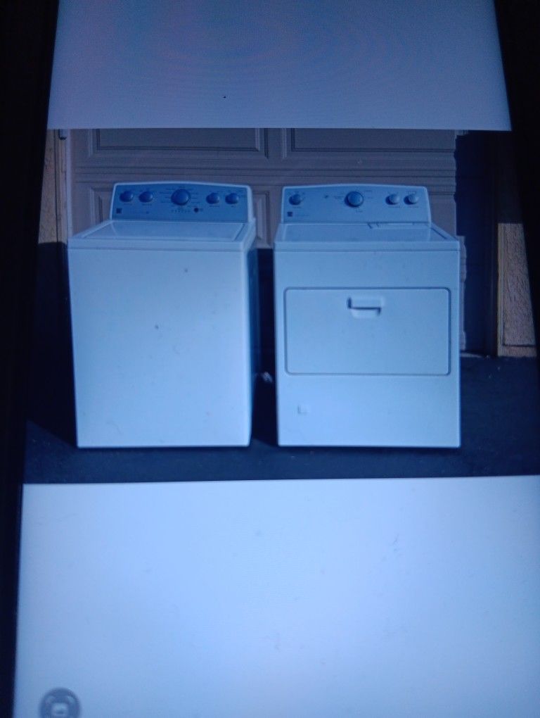 Kenmore Washer & Gas Dyer