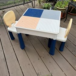 Kids Large Blocks Table