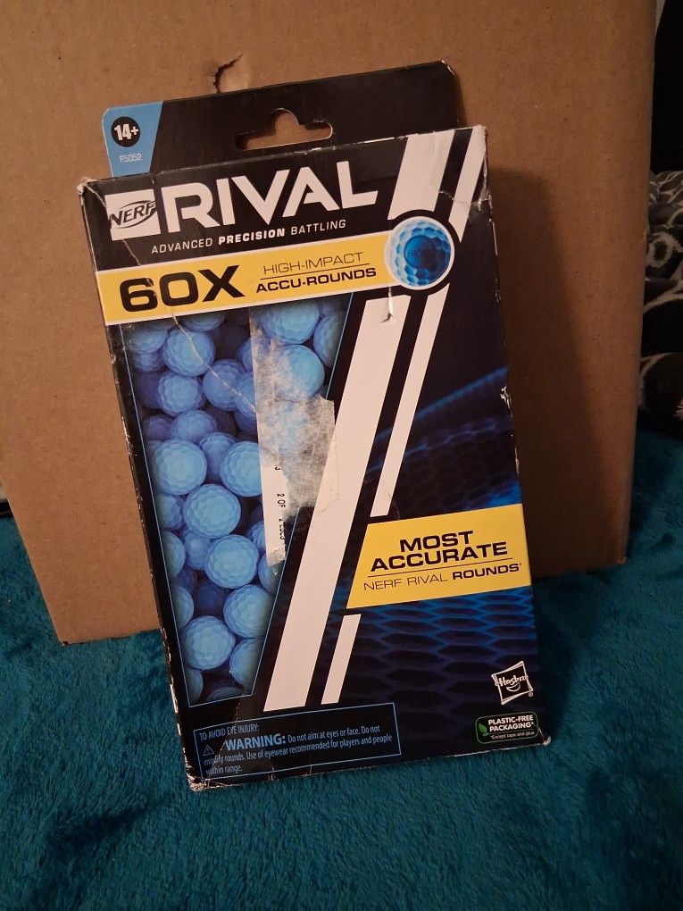 Nerf Rival Accu-Rounds.