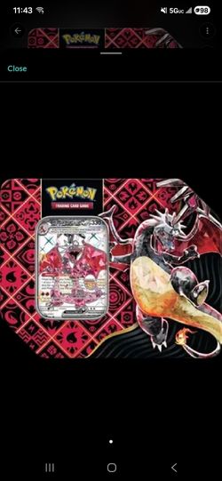 Paldean Fates Tin [Charizard ex]  sealed