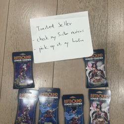 $11 each - Riftbound - League of Legends Trading Card Game: Origins Sleeved Booster Pack