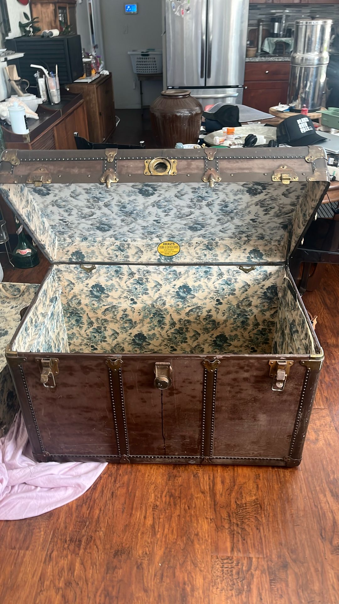 Antique Steamer Trunk