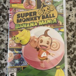 Brand New Sealed Super Monkey Ball Banana Mania Nintendo Switch