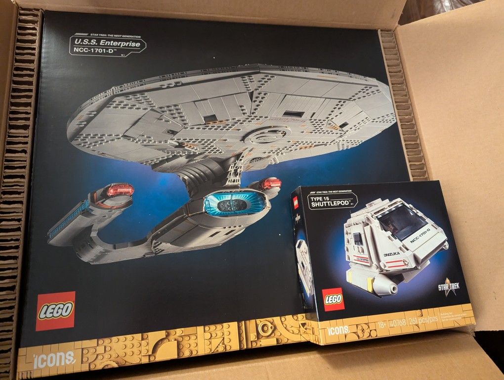 Star Trek Enterprise Lego
