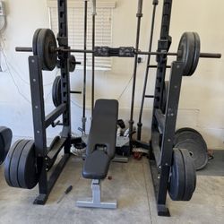 York Wynmor half rack set up