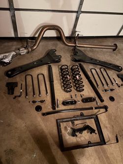F250-f550 Truck Suspension Lift Kit & Exhaust Parts Lot