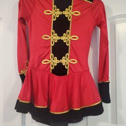 ringleader drum major cheerleader costume girls 10/12