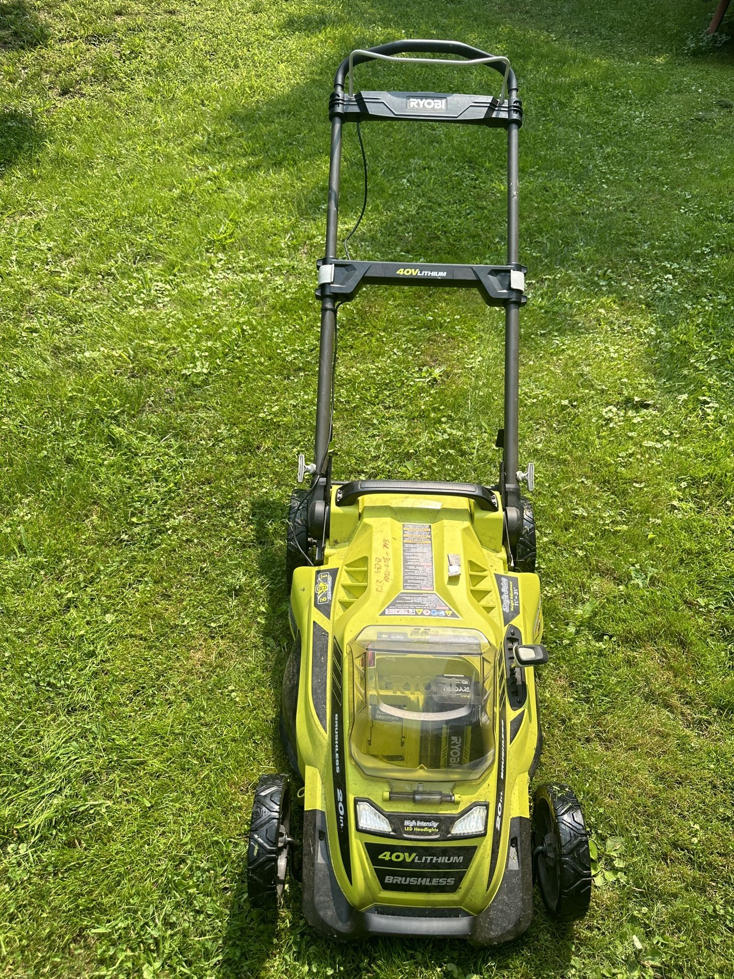 Ryobi Battery Push Lawn Mower