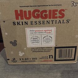 Huggies 180 count newborn diapers