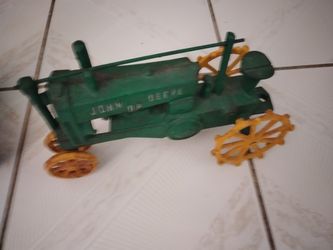 John Deere Cast Iron And Ford Tracktors