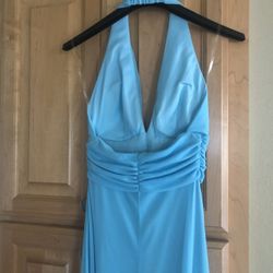 Open back maxi dress