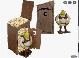 AMC Shrek 25th Anniversary Outhouse Popcorn Bucket Collectible - Limited Edition1