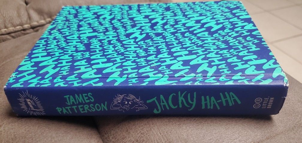 James Patterson Jackie haha hardcover book