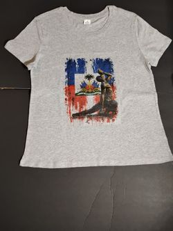 Haitian Flag Day T shirt for women