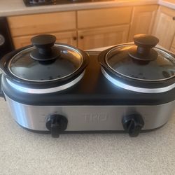 Tru Double Crockpot