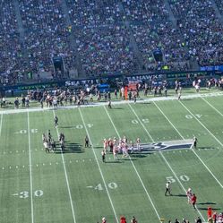 Seahawks vs 49ers OCT 1