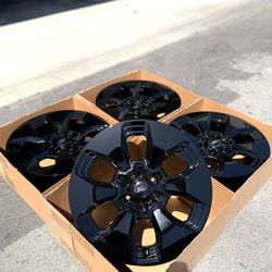 22” Ford F150 Lightning OEM Wheels Gloss Black