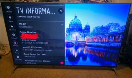 LG 65UJ770 65 inch TV