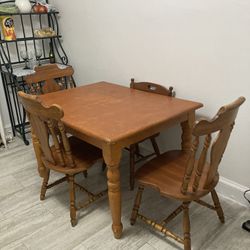 Kitchen Table W/ Chairs 