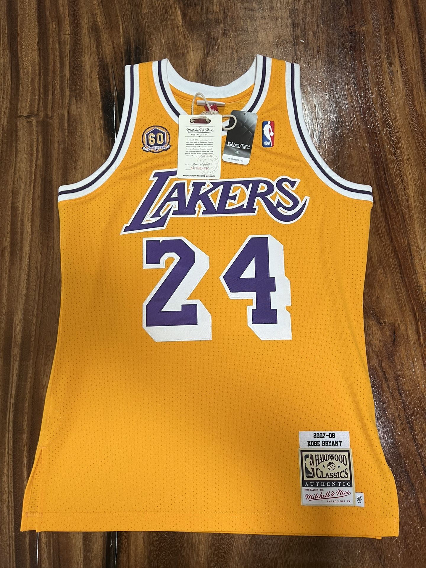 Kobe Bryant Authentic Jersey