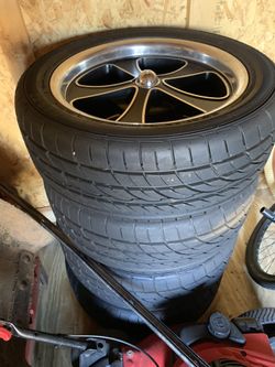Rims like new. Tires like new