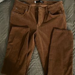 Women’s brown corduroy size 4