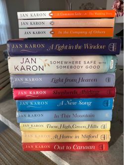 Jan Karon Mitford Series Hardcover Lot – 8+ Books – At Home in Mitford & More