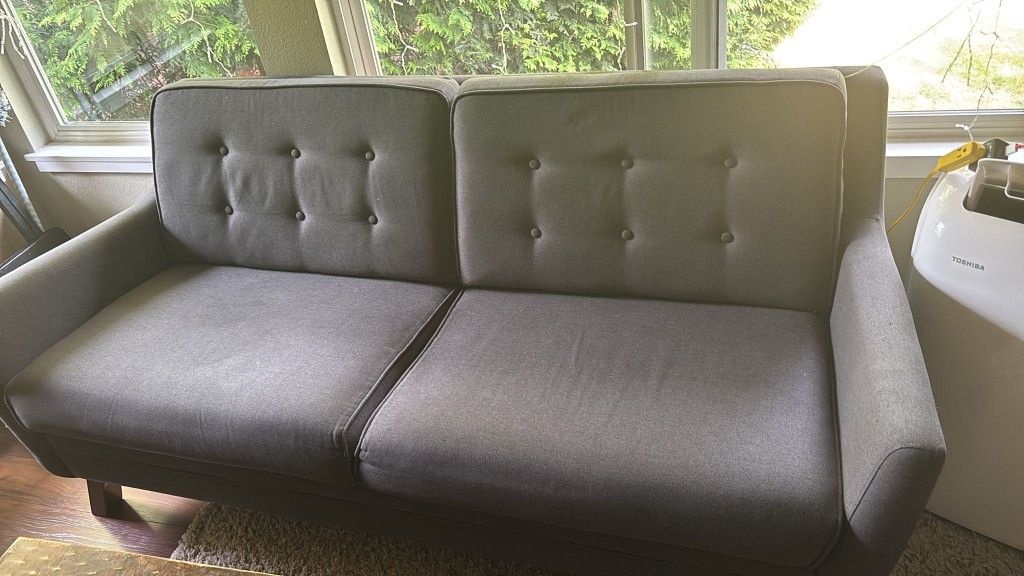 Small Grey Loveseat