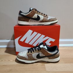 Nike Dunk Brown Snakeskin 