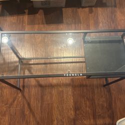 Glass Desk 