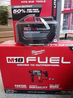 Milwaukee Roto Hammer and Hd12.0 battery bundle