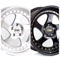 ESR 18" Wheels fit 5x114 5x120 5x100 (only 50 down payment/ no CREDIT CHECK)